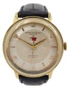 Baume & Mercier automatic gentleman's gold-plated and stainless steel wristwatch with power indicato
