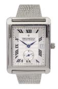 Drefuss & Co gentleman's stainless steel wristwatch