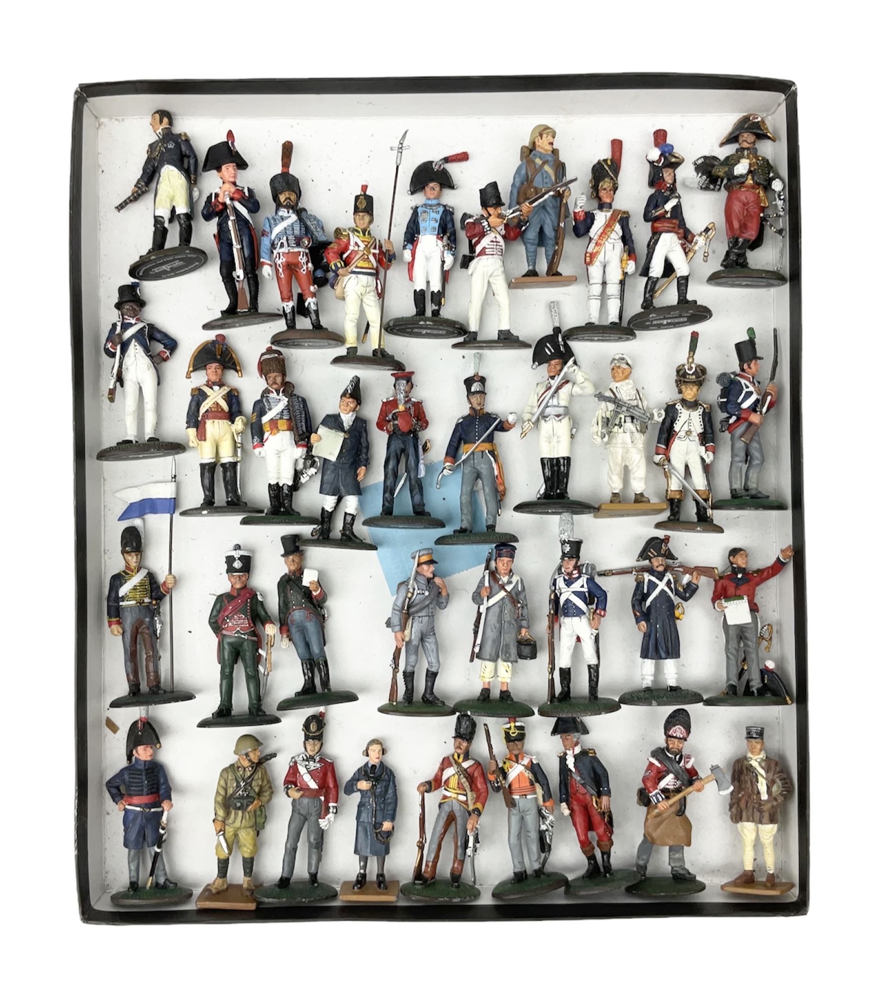 Thirty seven del Prado military figurines