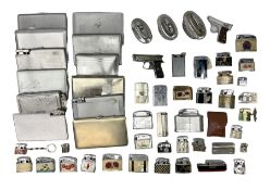 Collection of lighters to include examples by Ronson