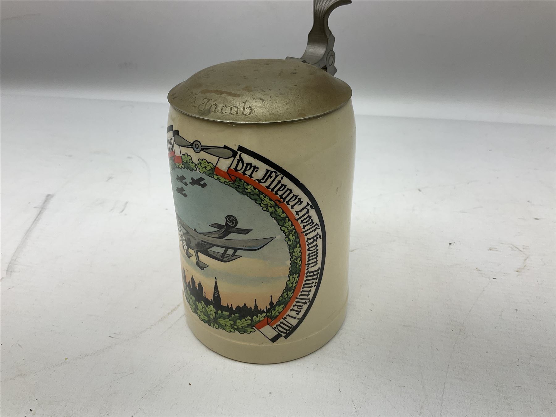 German presentation beer stein - Image 2 of 6