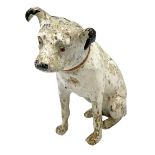 RCA Nipper dog cast iron painted figure