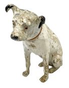 RCA Nipper dog cast iron painted figure