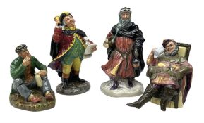 Four Royal Doulton figures