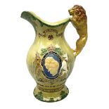 Crown Devon Fieldings George VI Coronation musical jug