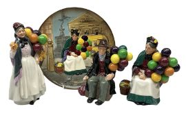 Three Royal Doulton figures