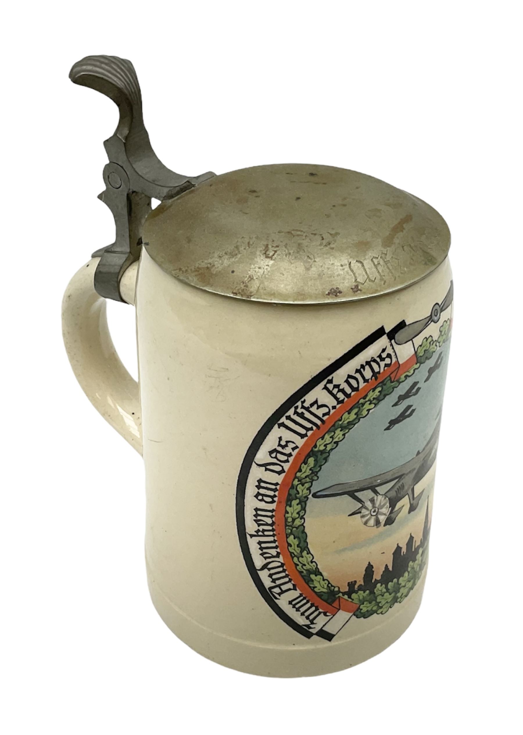 German presentation beer stein