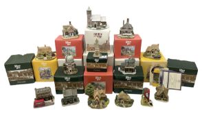 Fourteen Lilliput Lane cottages to include 'Diamond Cottage'
