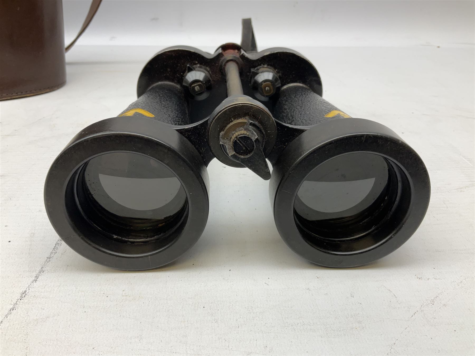 Pair of WWII Barr and Stroud CF41 naval binoculars - Image 6 of 7