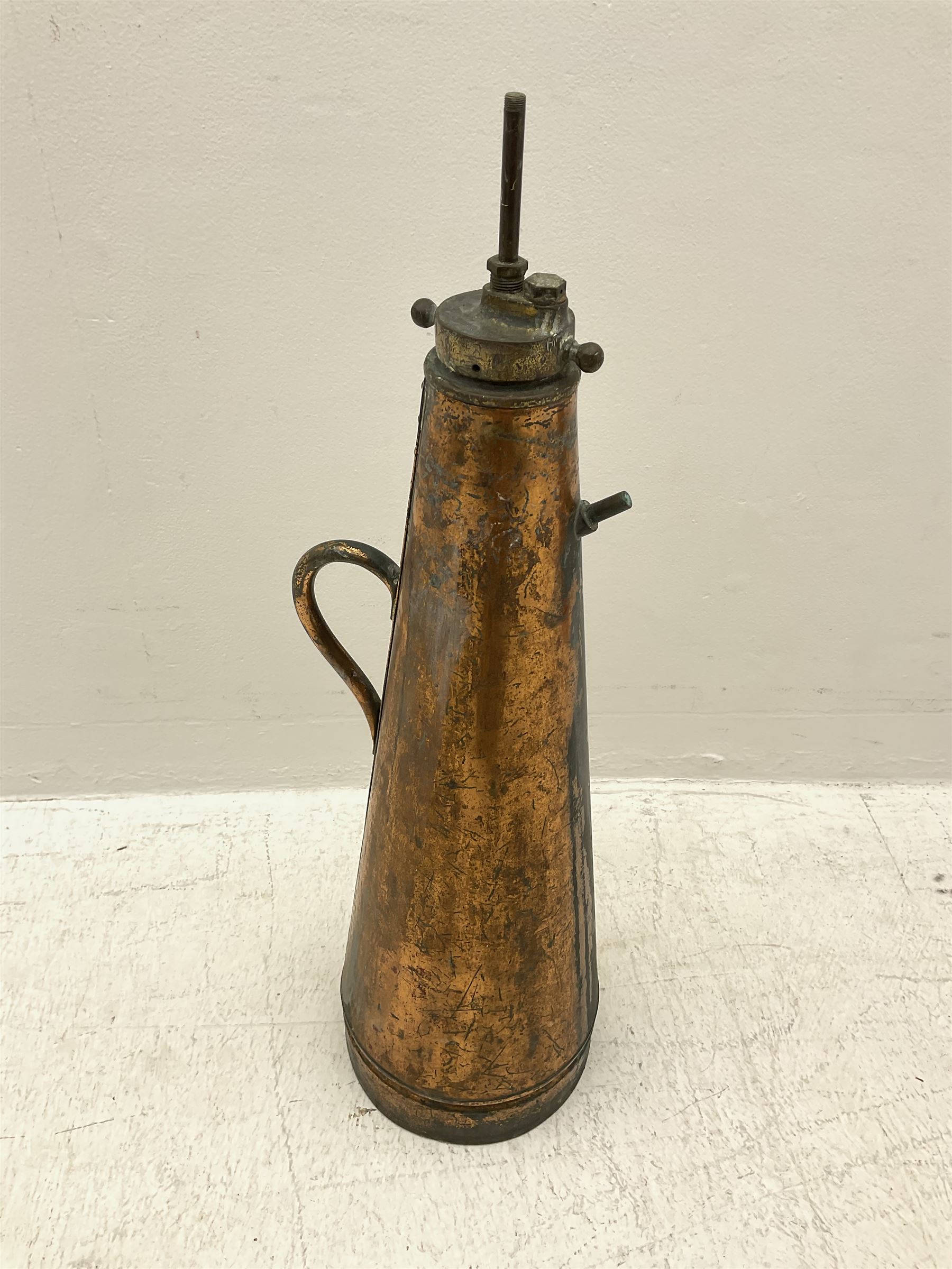 Copper Simplex fire extinguisher of conical form - Image 2 of 2