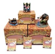Three Royal Doulton limited edition Harry Potter groups - 'Harry's 11th Birthday' No.2967/5000; 'The
