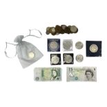 Coins and banknotes