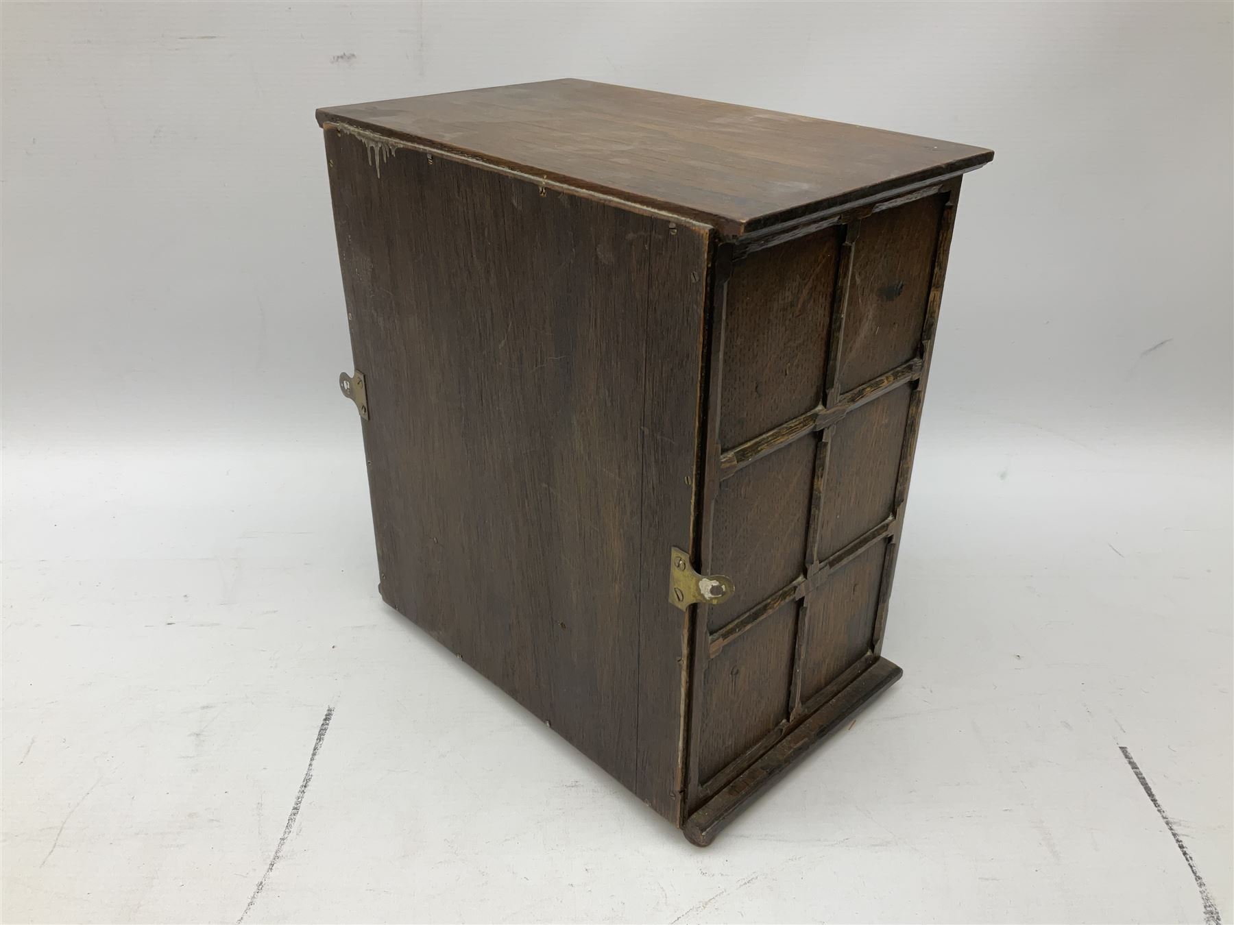 Oak smokers cabinet - Image 6 of 6