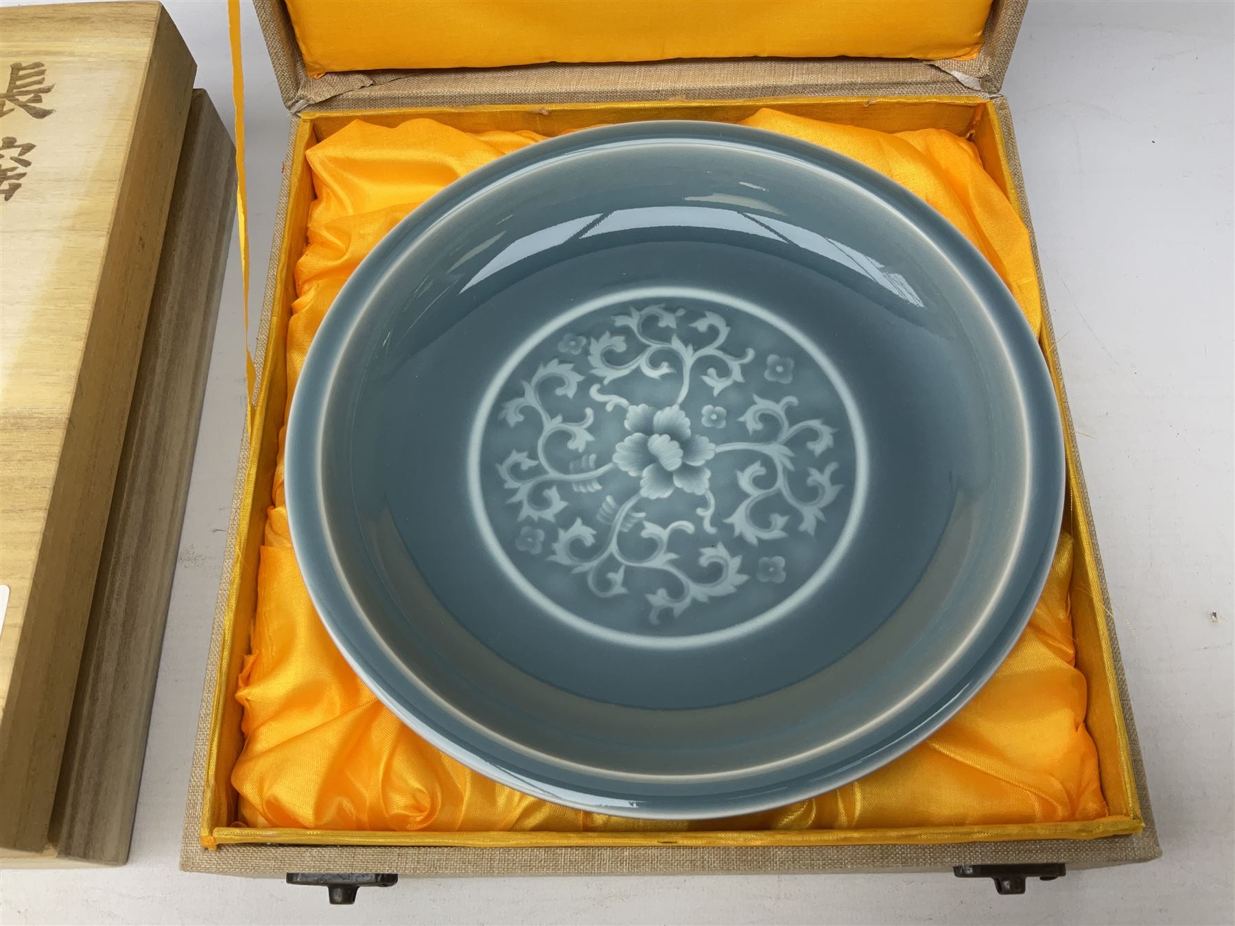 Two Chinese Celadon glazed bowls - Image 9 of 10