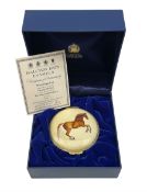 Limited edition Halcyon Days enamel box