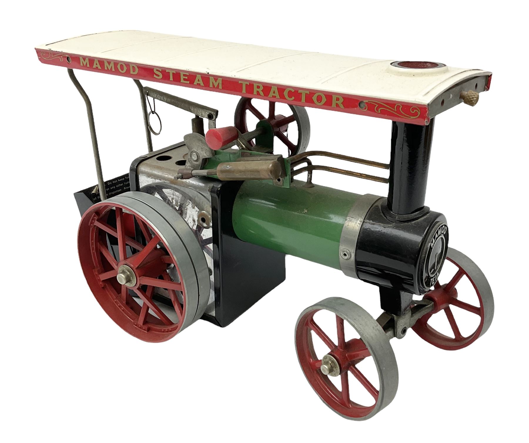 Mamod TE1A steam tractor with burner