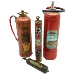 Early 20th century Kyl Fyre dry powder fire extinguisher