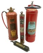 Early 20th century Kyl Fyre dry powder fire extinguisher