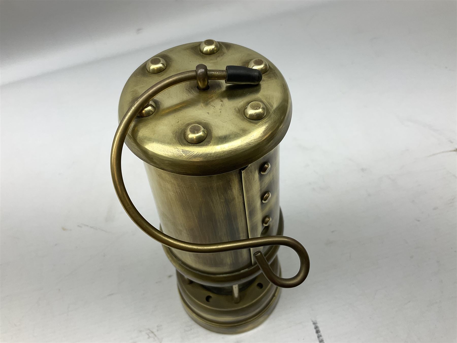 Brass miners lamp - Image 5 of 5