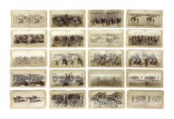 Approx. 20 stereoview cards of Boer War interest by Underwood & Underwood