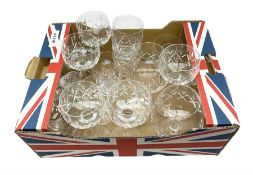 Set of four Stuart 'Beau' champagne coupes