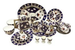 Kensington Fine Art 19th century Imari pattern tea wares