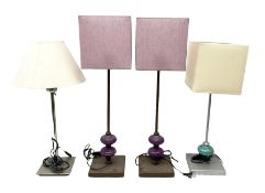 Pair of table lamps