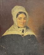 English School (Early 19th century): Portrait of 'Janet Sanderson'