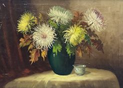 Dutch School (mid 20th century): Still Life of Flowers in a Vase