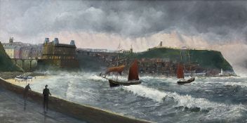 Robert Sheader (British 20th century): Scarborough South Bay from the Spa