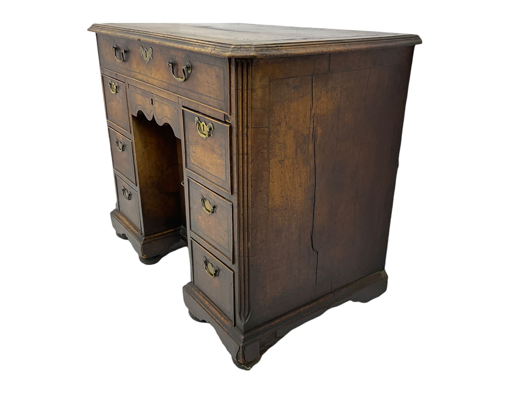 George III mahogany desk - Image 2 of 10