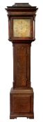 18th century c1760 oak cased George III longcase clock by William Eastwood of Burnley