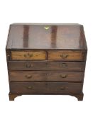 Georgian mahogany bureau