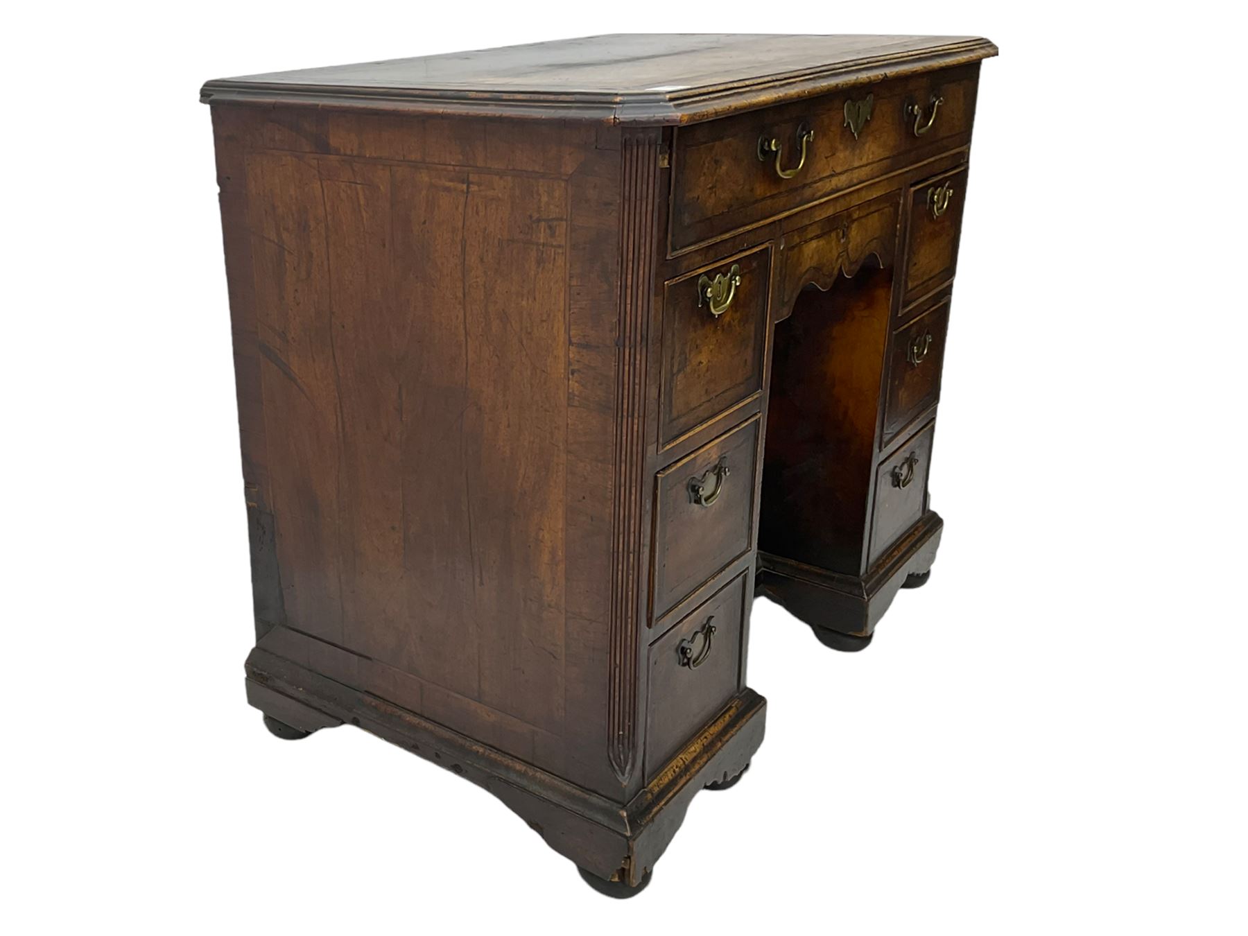 George III mahogany desk - Image 8 of 10