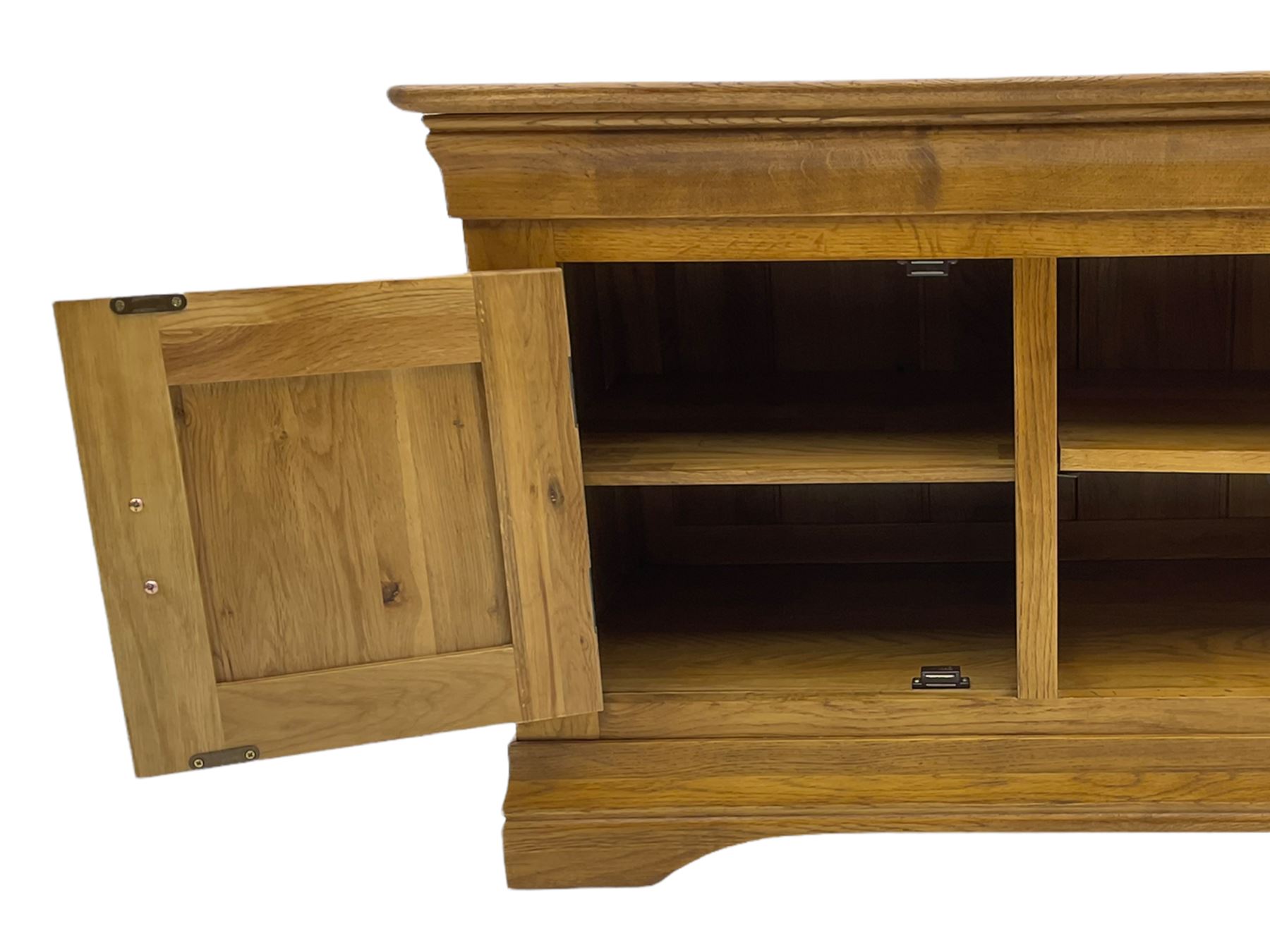 Light oak side cabinet/television stand - Image 4 of 4