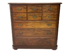 Late 19th century mahogany chest