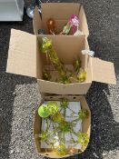 Three lime chandelier centre light fittings - THIS LOT IS TO BE COLLECTED BY APPOINTMENT FROM DUGGLE