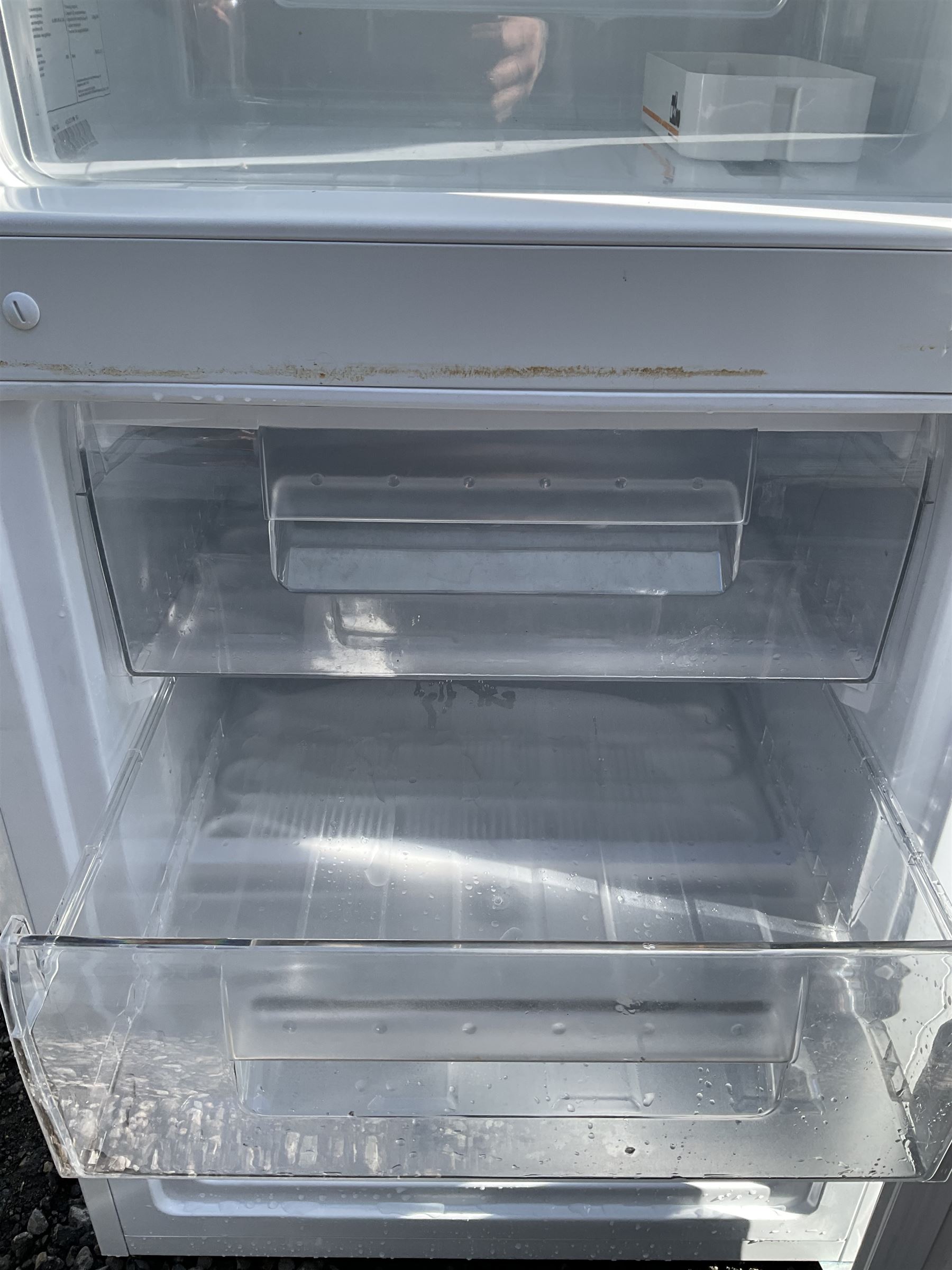 Hoover fridge freezer - THIS LOT IS TO BE COLLECTED BY APPOINTMENT FROM DUGGLEBY STORAGE - Image 3 of 4
