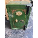 Antique Vintage Cast Iron Safe by A. P. Jordan & Co. of Wolverhampton