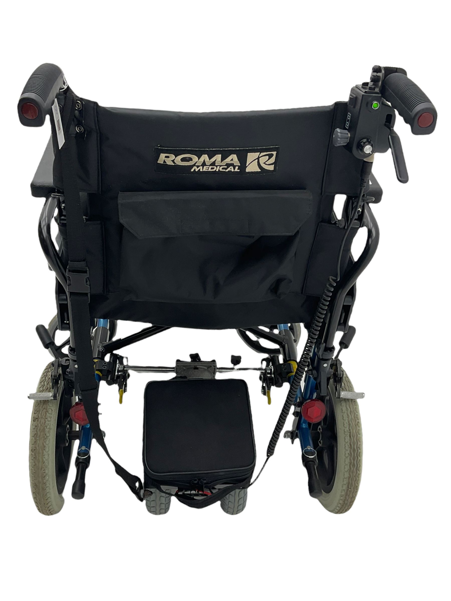 Roma Medical Manual Wheelchair with power pack and accessories. - THIS LOT IS TO BE COLLECTED BY APP - Image 3 of 5