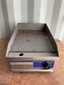 Commercial electric griddle hotplate flat grill - THIS LOT IS TO BE COLLECTED BY APPOINTMENT FROM DU