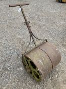 Cast iron garden roller - THIS LOT IS TO BE COLLECTED BY APPOINTMENT FROM DUGGLEBY STORAGE