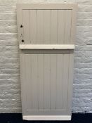 Painted exterior stable door - THIS LOT IS TO BE COLLECTED BY APPOINTMENT FROM DUGGLEBY STORAGE