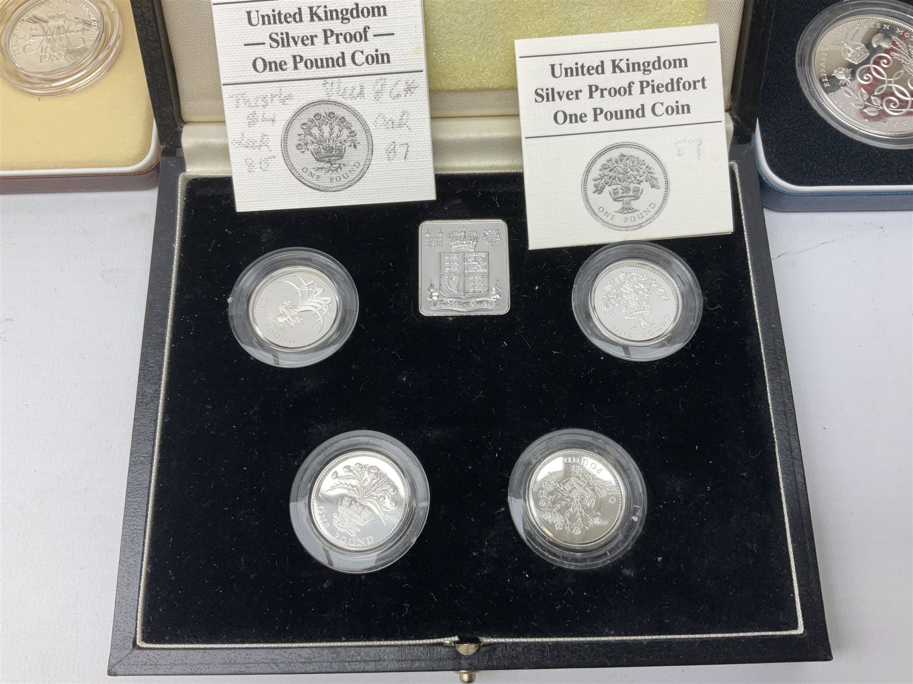 The Royal Mint United Kingdom silver proof coins - Image 2 of 7