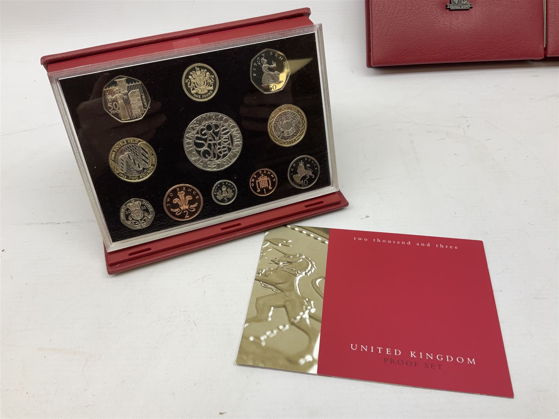 Six The Royal Mint United Kingdom proof coin collections - Image 7 of 12