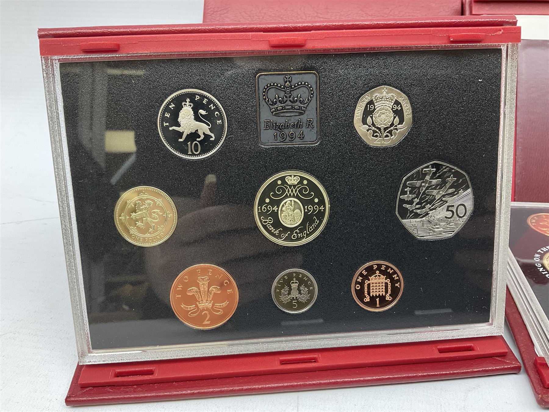 Six The Royal Mint United Kingdom proof coin collections - Image 2 of 12