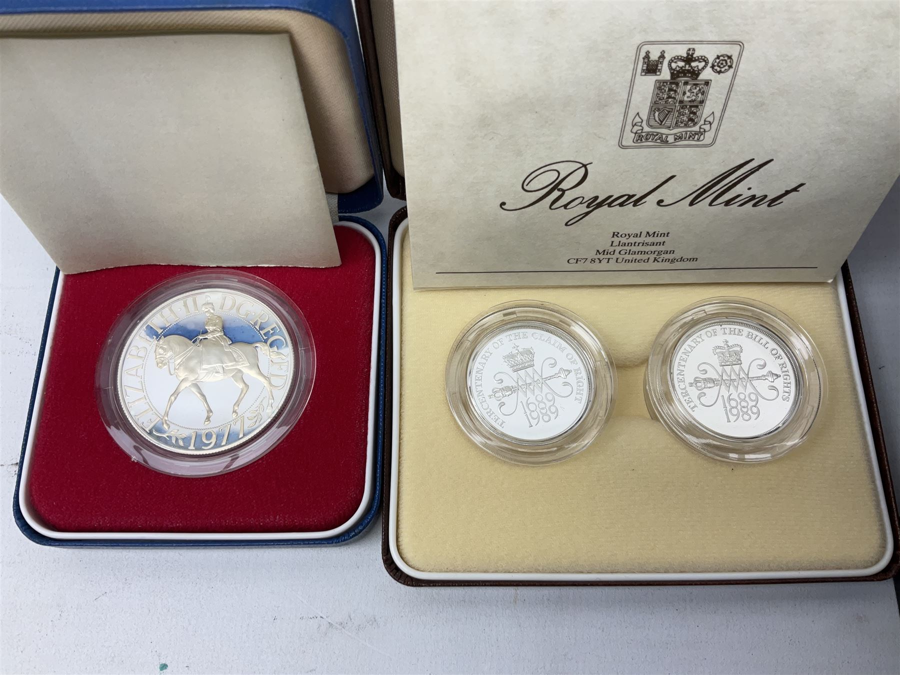 The Royal Mint United Kingdom silver proof coins - Image 7 of 7