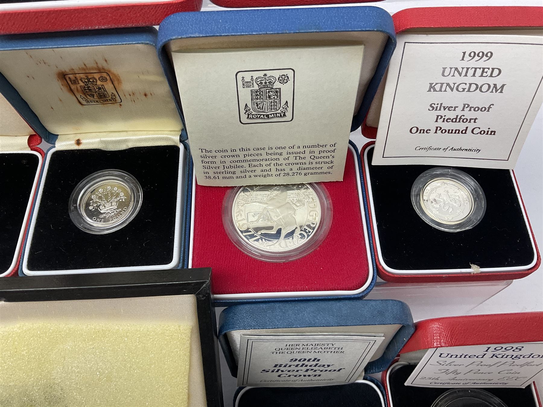 The Royal Mint United Kingdom silver proof coins - Image 5 of 7