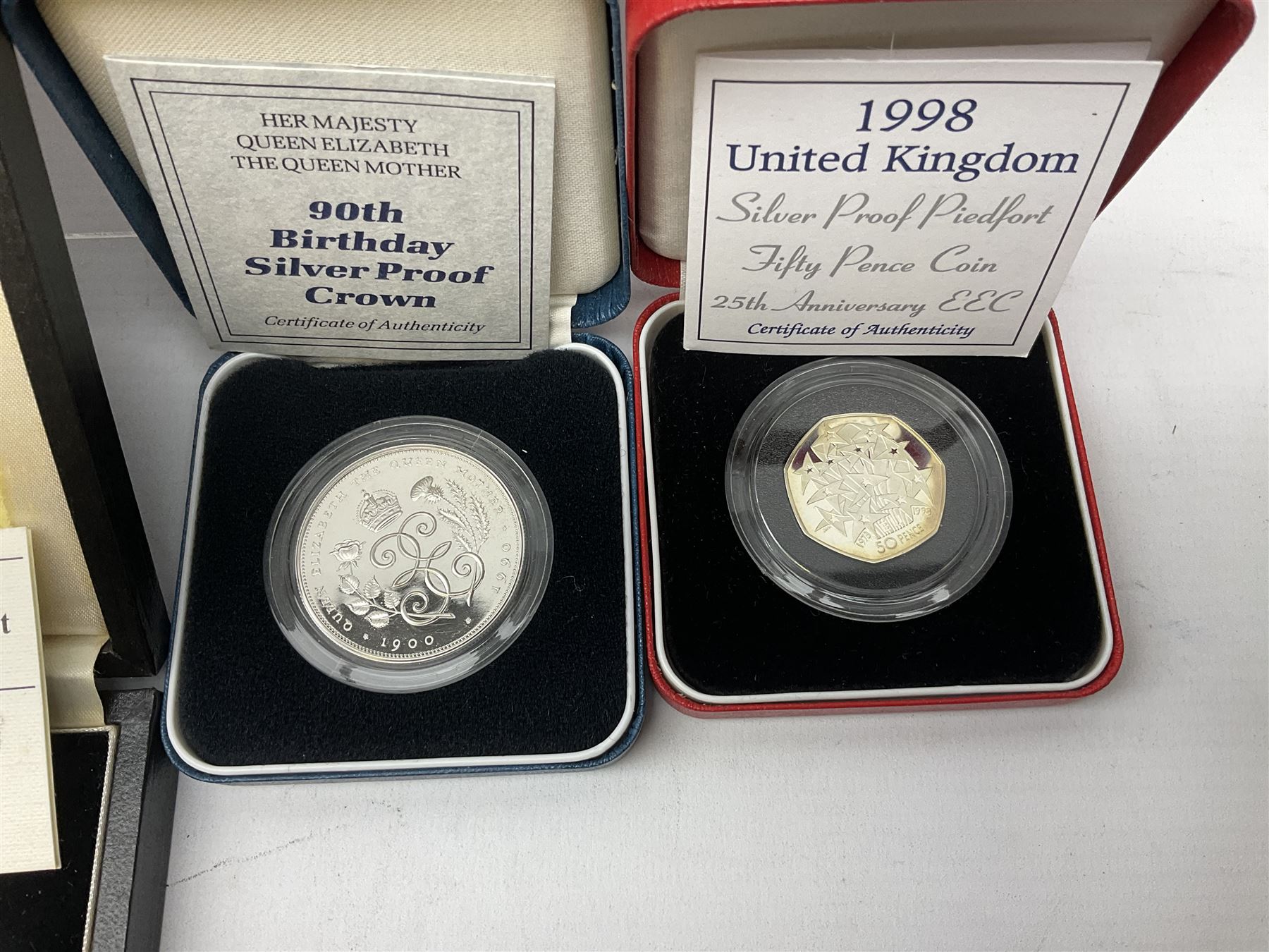 The Royal Mint United Kingdom silver proof coins - Image 3 of 7