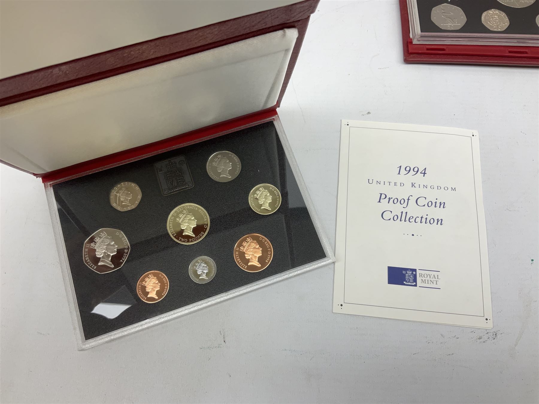 Six The Royal Mint United Kingdom proof coin collections - Image 3 of 12